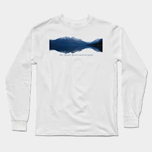 My Heart Beats Mountains Long Sleeve T-Shirt